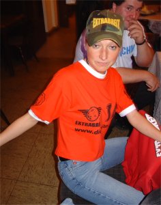 Moni heute im Trikot