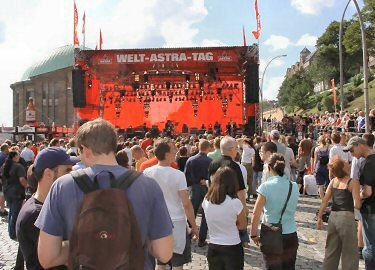 Hier gibt es gleich was auf die Löffel