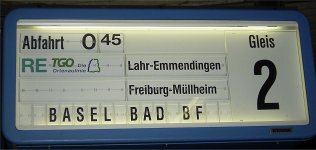 leider schon die letzte Bahn Richtung Office