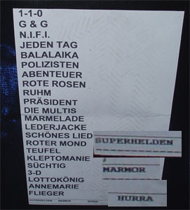 Setlist mit vergrösserter Zugabe und leichten Fehlern