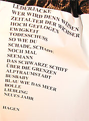 Die Setlist