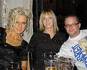 Moni mit Nadine und Rolf