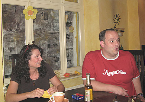 Als Verlobte grüßen ;) Marcus und Carola