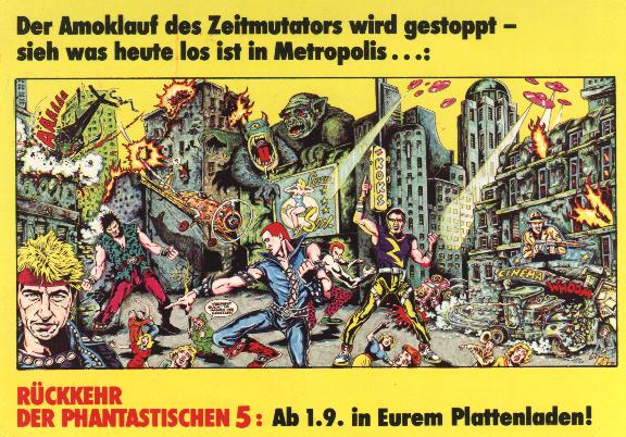 Promo zur Rückkehr der fantastischen 5